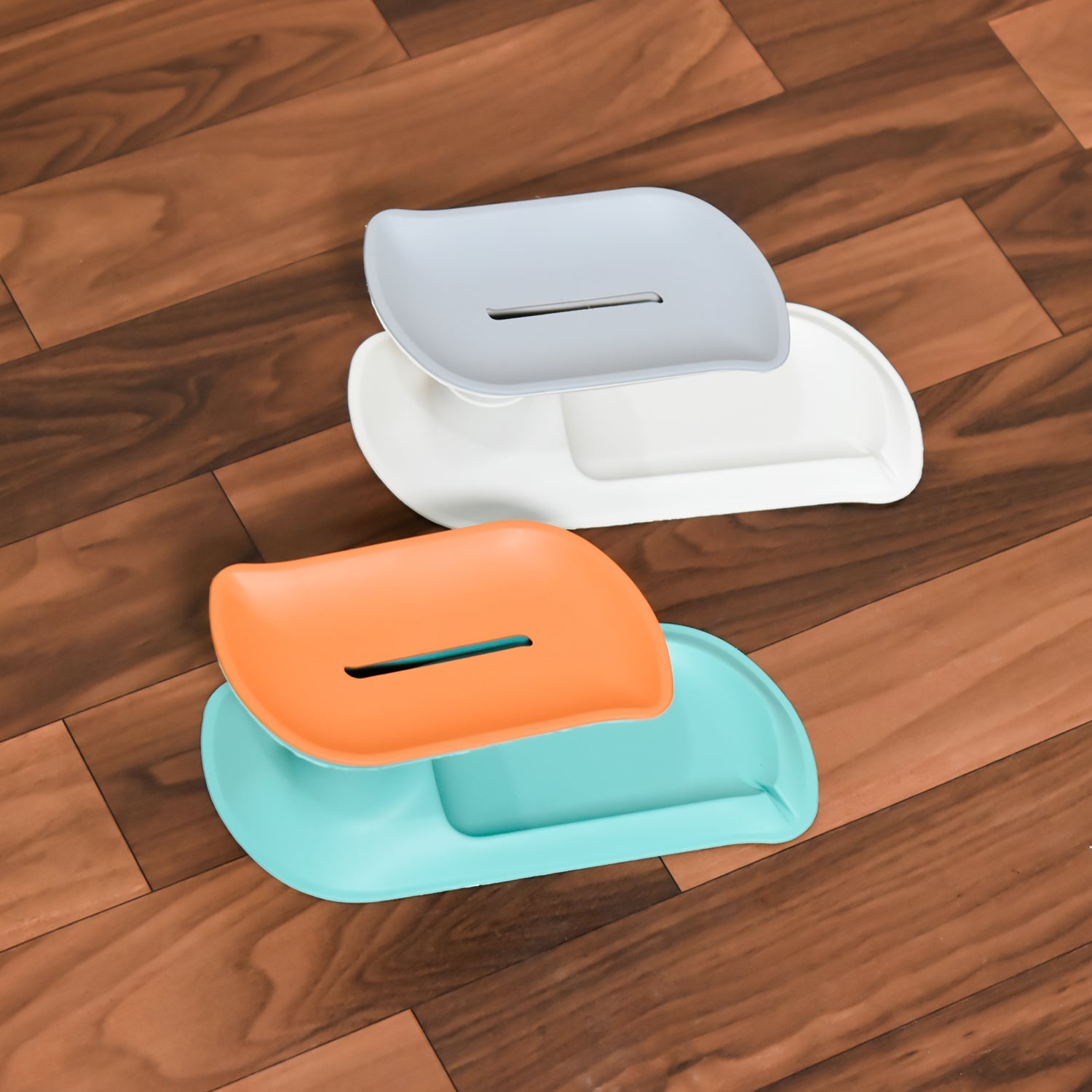 4860C Plastic Double Layer Soap Dish Holder| Decorative Storage Holder Box for Bathroom, Kitchen, Easy Cleaning ,Soap Saver. DeoDap 4860C Plastic Double Layer Soap Dish Holder| Decorative Storage Holder Box for Bathroom, Kitchen, Easy Cleaning ,Soap Saver. DeoDap